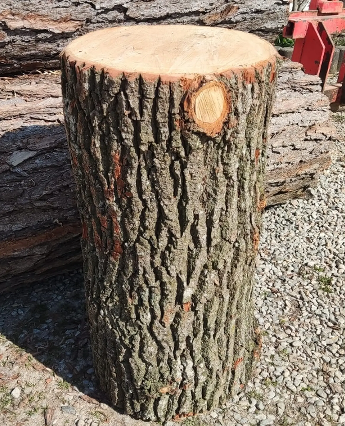 Hackstöcke aus Eiche